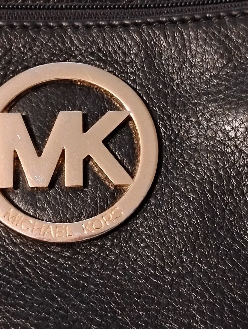 Mk Black Fulton Crossbody Bag With Built In Wallet - Picture 10 of 14